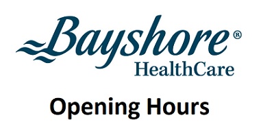 Bayshore HealthCare Opening Hours