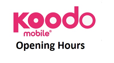 Koodo Mobile Opening Hours