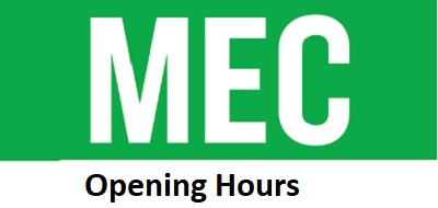 MEC Opening Hours